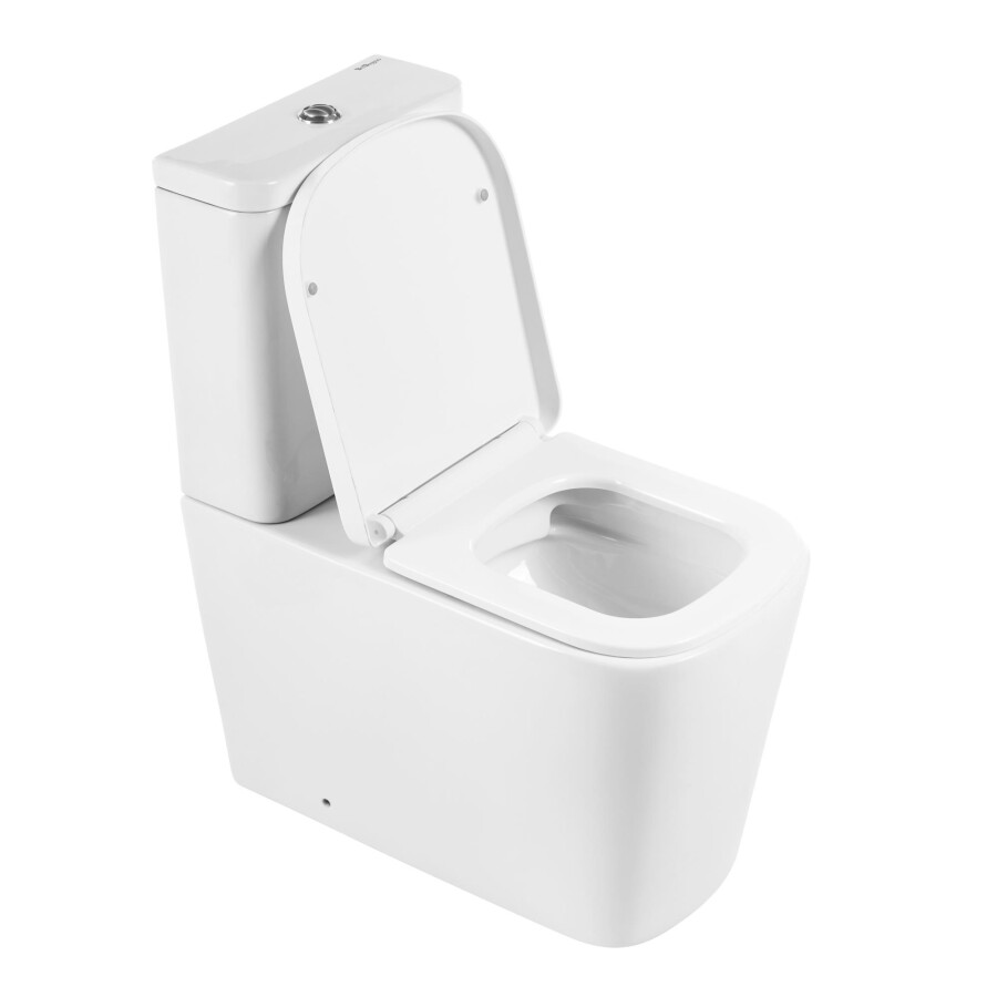 Унитаз-компакт безободковый BelBagno ALBANO BB120CPR BB120T