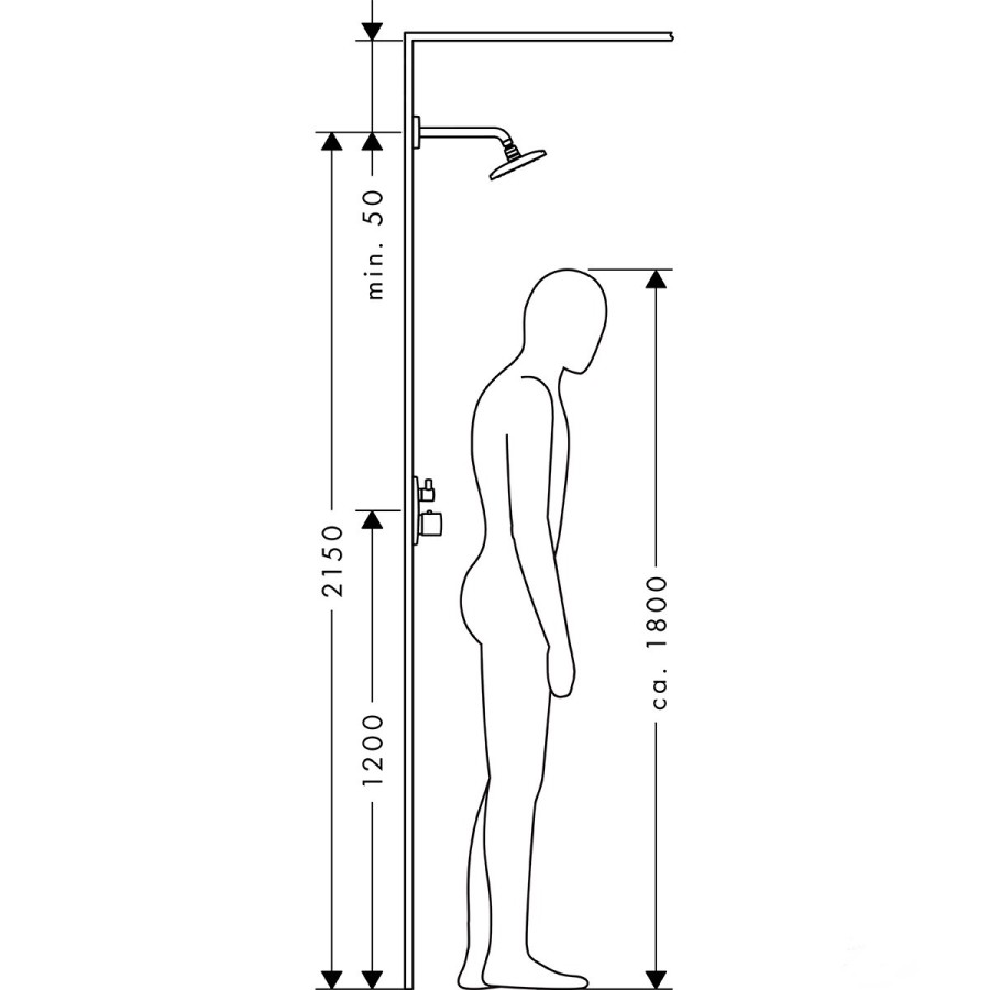 Hansgrohe Raindance E 240 Air 27370000 верхний душ настенный 240 мм