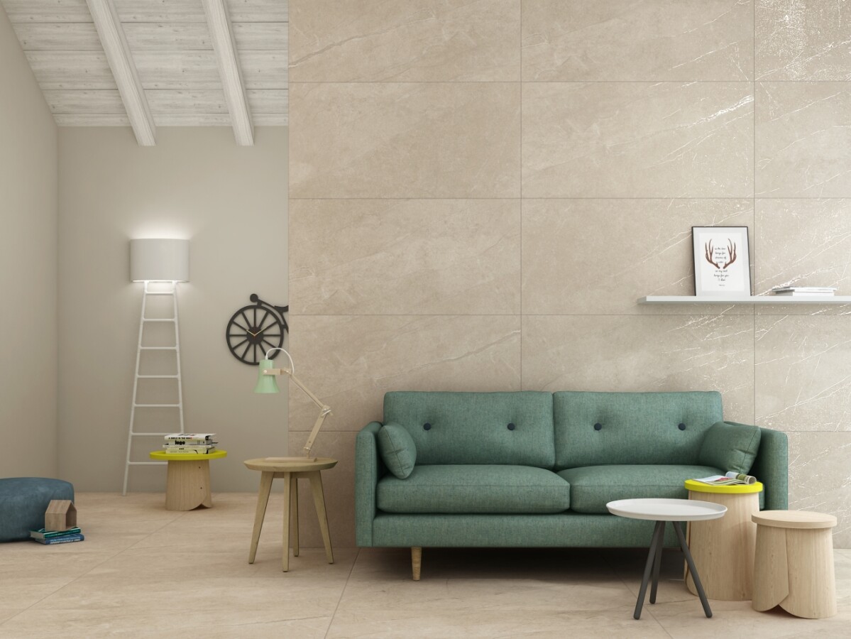 Керамогранит 7930138704026 Eurotile Pietra Beige Carving 60x120