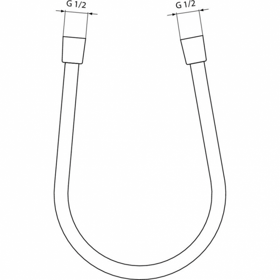 Ideal Standard душевой шланг 125 см A3306XG