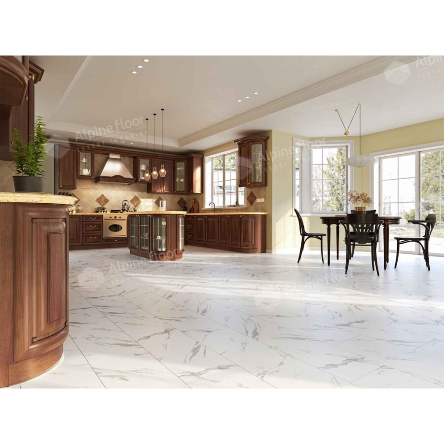 Alpine Floor Light Stone Кварцвиниловая плитка LVT Делмар ECO 15-19 608 х 303 х 2.5 mm