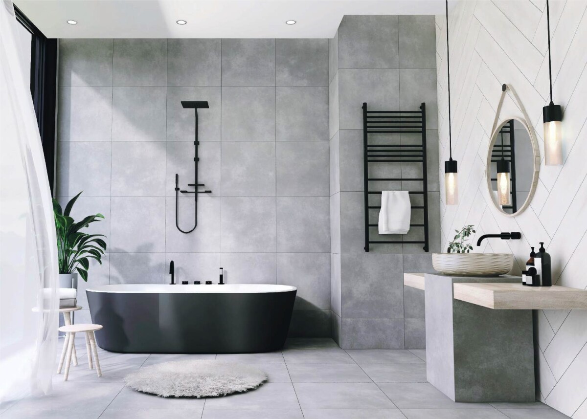 Керамогранит Eurotile Beton Light Grey Mat 60x120 7930138704637