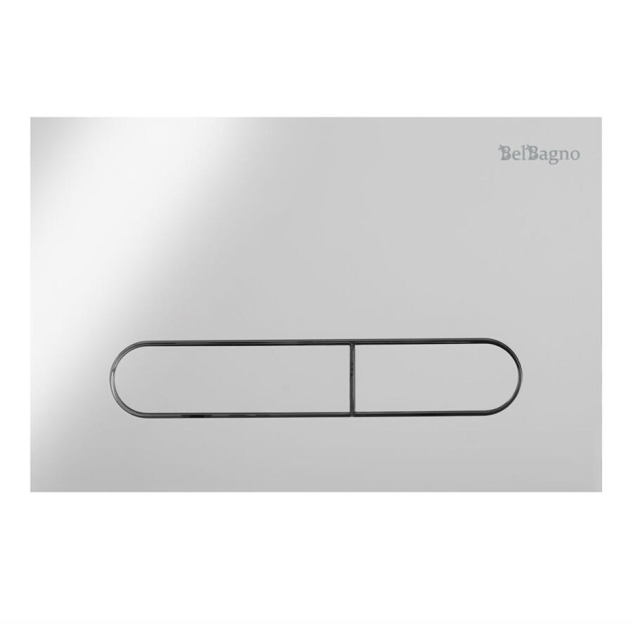 BB001-120/BB005-PR-CHROME Система инсталляции для подвесных унитазов BelBagno BB001-120 с кнопкой смыва BB005-PR-CHROME