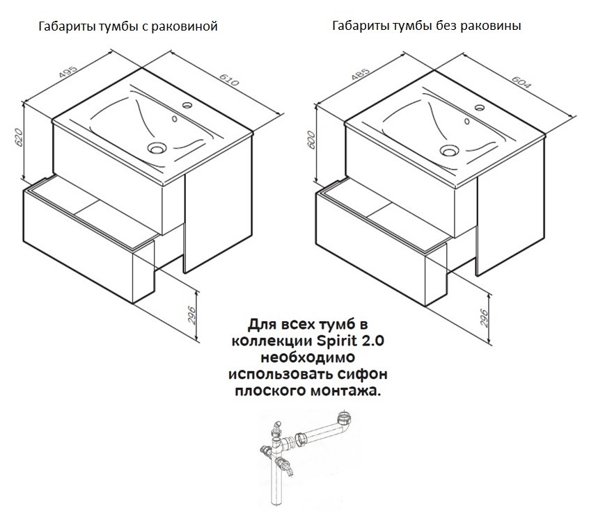 Am.Pm Spirit 2.0 60 Тумба M70AFHX0602DM под раковину подвесная, синяя