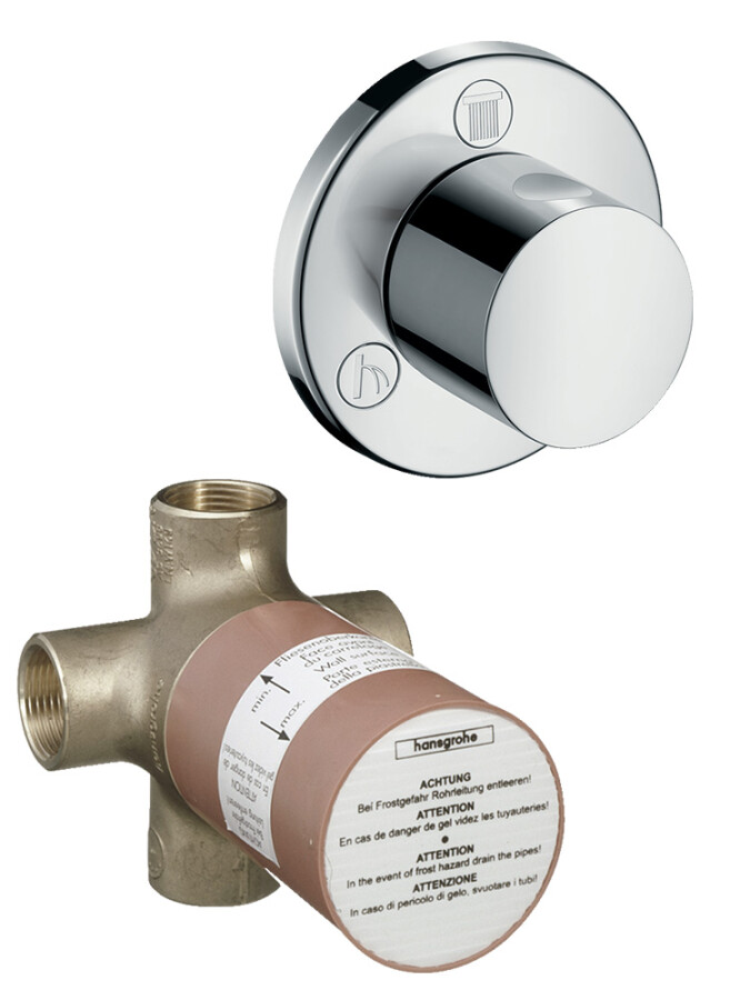 Hansgrohe 15932000STrio Set HG переключатель Trio/Quattro (15932000+15981180)