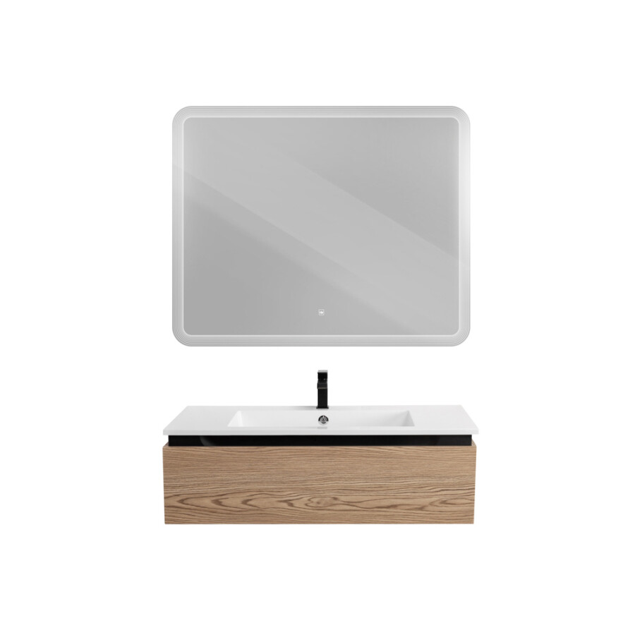CEZARES SLIDER-1000-1C-SO-RT-P База под раковину подвесная с одним выкатным ящиком 996x476x299 мм