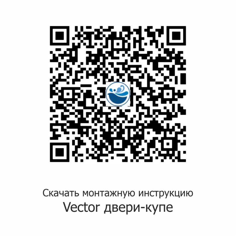 Душевая дверь-купе Vector 3 140-150 УТ000086732