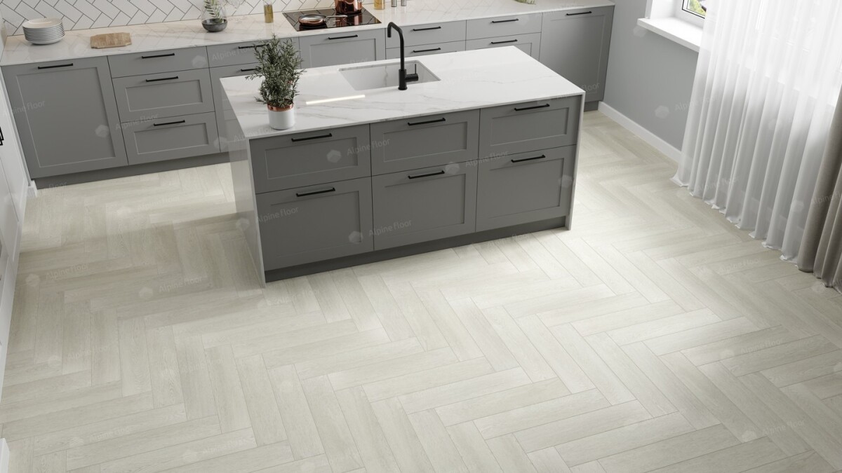 Alpine Floor Parquet Light SPC ламинат Зимний Лес ECO 13-6AB 600 х 125 х 4мм