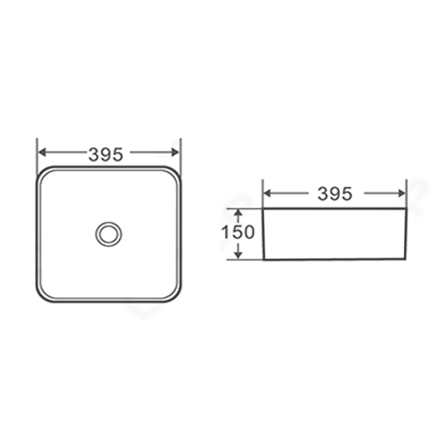 Point Омега раковина накладная 40 см PN43903