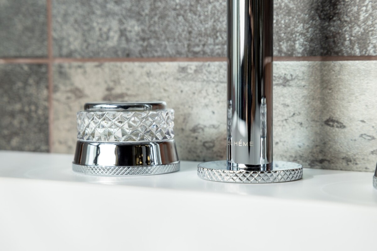 Смеситель для раковины Boheme Aura Chrome на 3 отв. 152-CR-A