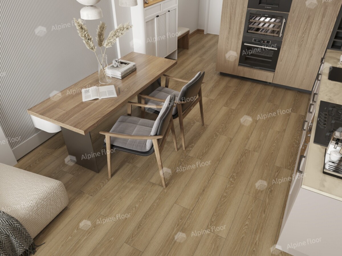 Alpine Floor Ultra Кварцвиниловая плитка LVT Дуб Сантана ECO 5-38 1219.2 х 184.15 х 2 mm
