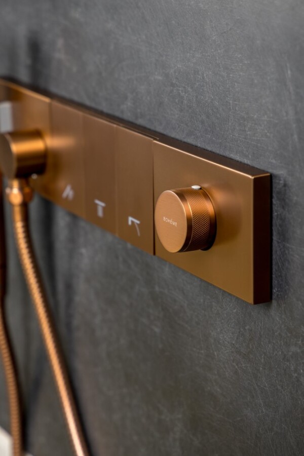 Душевая система трехпозиционная Boheme Zodiac Brushed Bronze 132-BRB