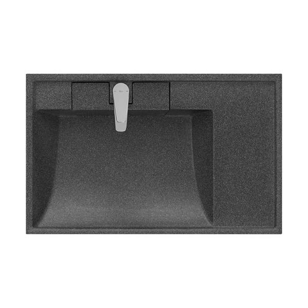 Раковина Aquaton Рейн 80 графит 1A72113KRW210