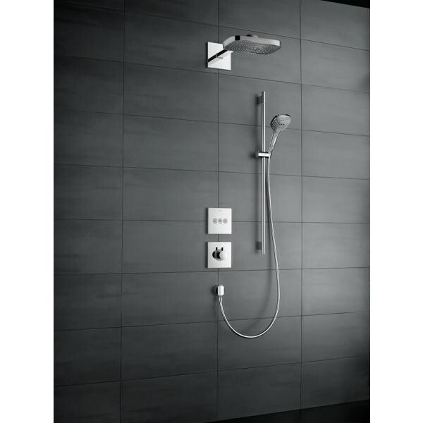 Hansgrohe ShowerSelect HighFlow термостат для душа скрытый монтаж белый матовый 15760700