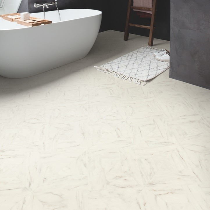 Ламинат напольный Quick-Step Impressiv Patterns 33 класс Мрамор бежевый IPU 4506