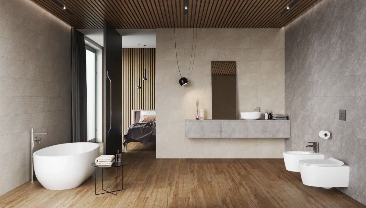 Плитка настенная 792 AOC1GY Eurotile Andora Light рельеф 32,5х100
