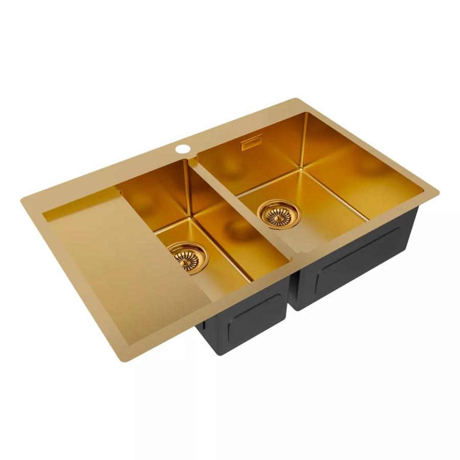 Кухонная мойка KRONER 78/2SF PM227851-BGR