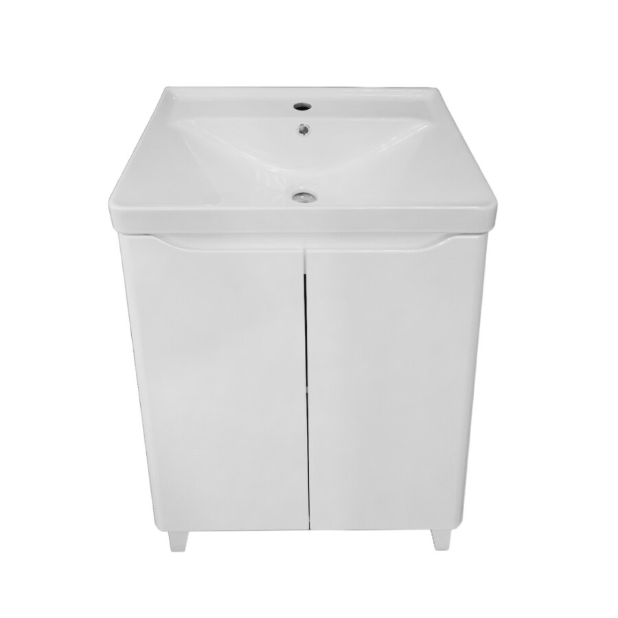 Комплект Azario Тумба А Лотос 60 Н напольная с раковиной "AZ-Monte 60" CS00105740