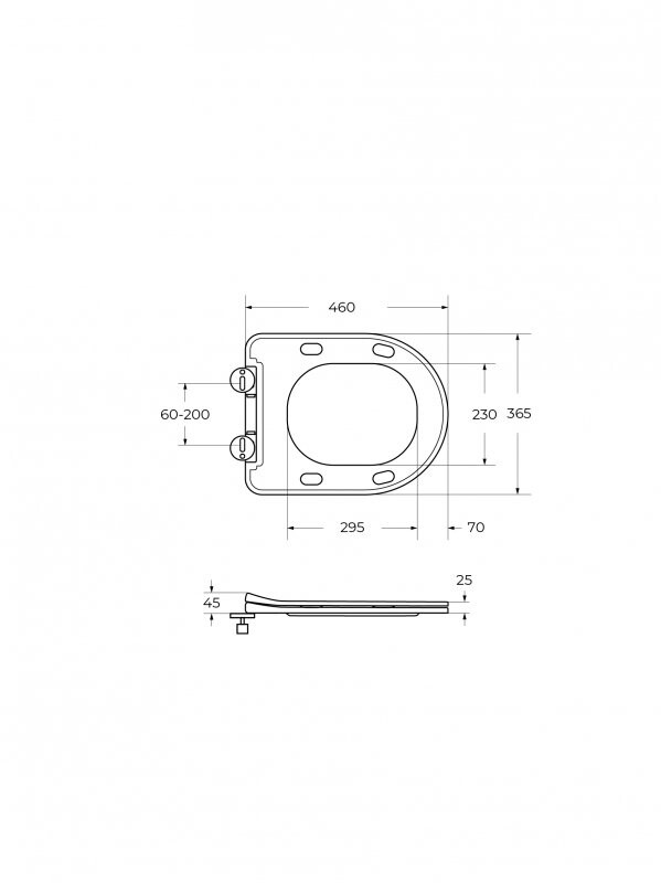 BelBagno MARINO-TOR BB7026CH-TOR/SC Унитаз подвесной безободковый с сиденьем и смывом TORNADO