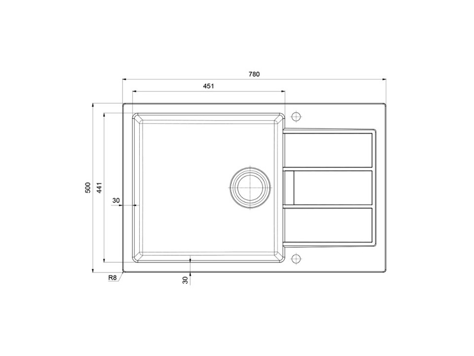 Franke SID 611-78/50 кухонная мойка тectonite белый 78 x 43.5 см