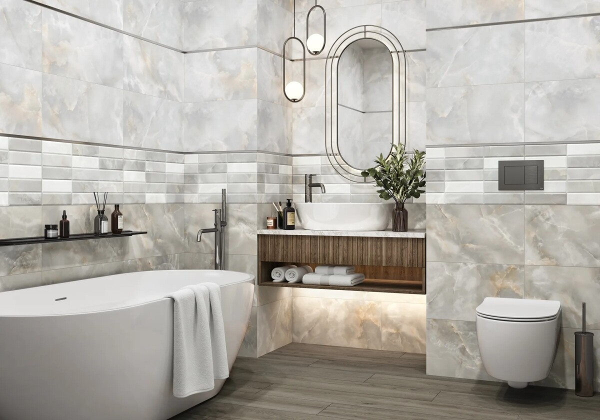 Alma Ceramica Азимут / Azimut Керамическая плитка настенная 300 x 600 x 7.5 TWA3060AZM14