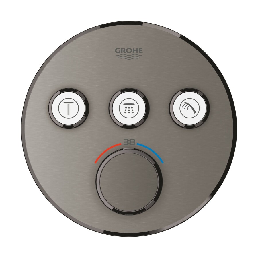 Grohe Grohtherm SmartControl 29121AL0 смеситель для ванны/душа темный графит