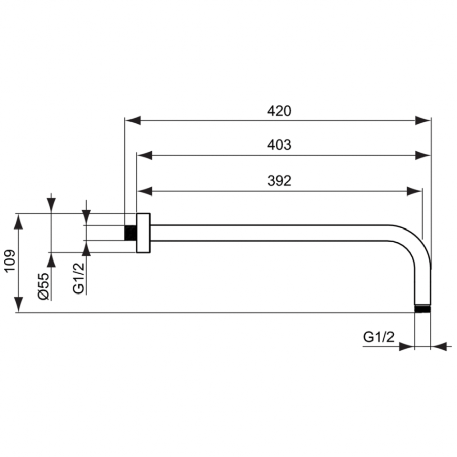 Ideal Standard готовый набор для ванной ALL IN ONE A7573AA