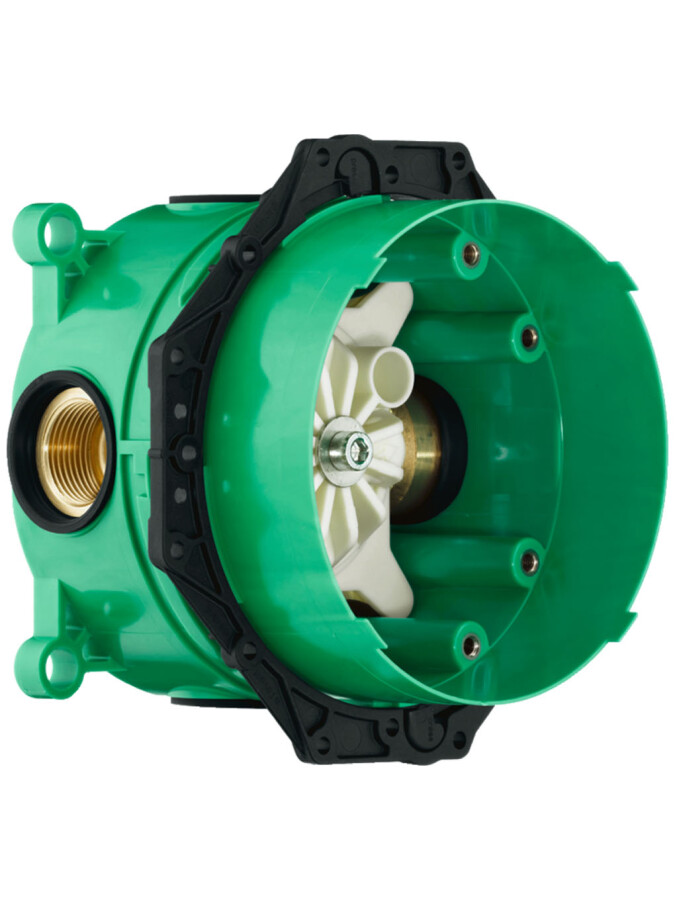 Hansgrohe 15706000S Set HG Ecostat E Highflow термостатический смеситель для душа (15706000+01800180)