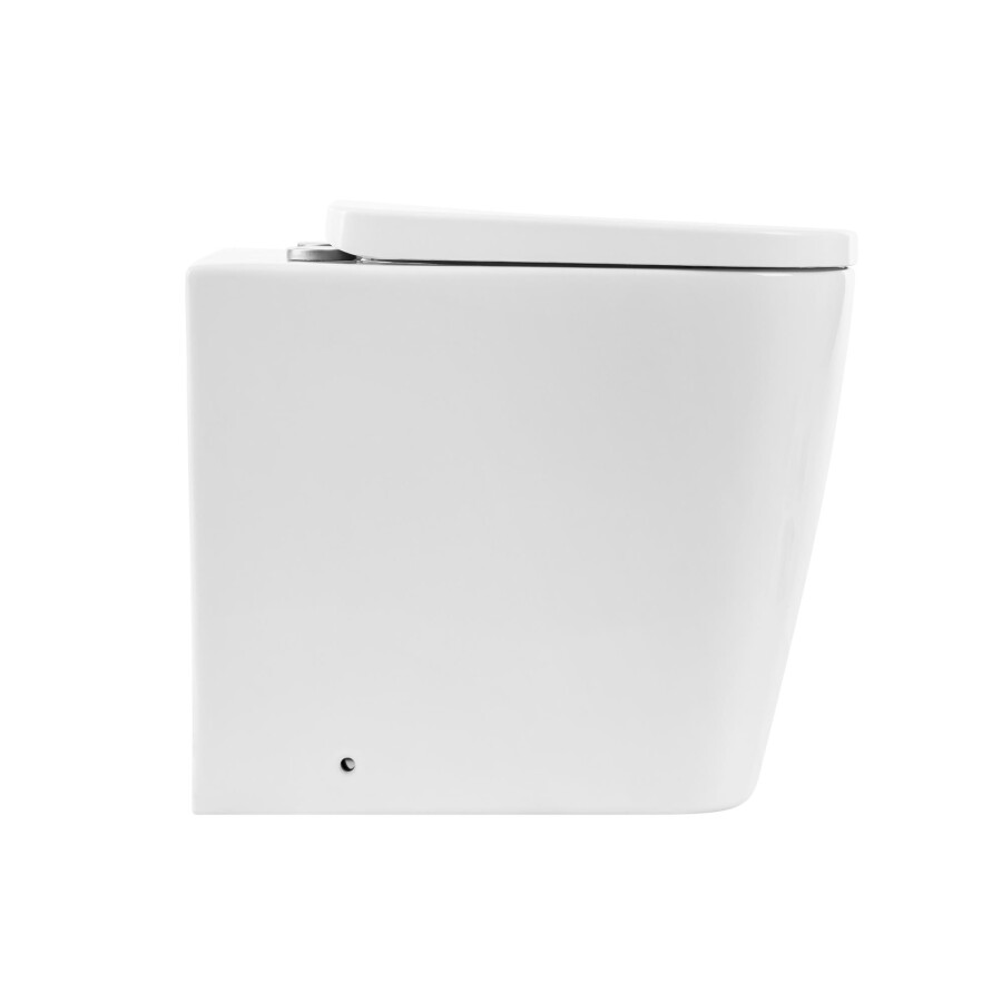 Унитаз безободковый приставной BelBagno ALBANO BB120CBR