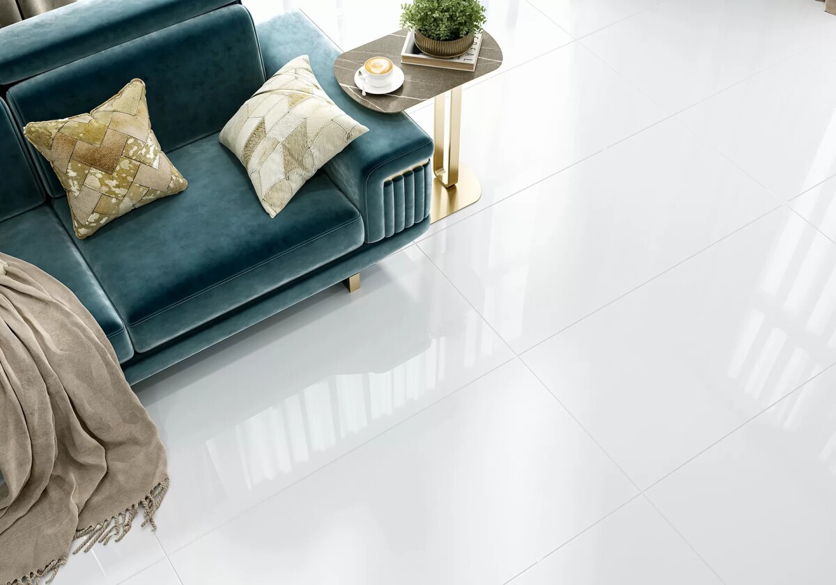 Керамогранит 60120DMI00P LCM Domines Super White Полированный 600 x 1200 x 7 мм.