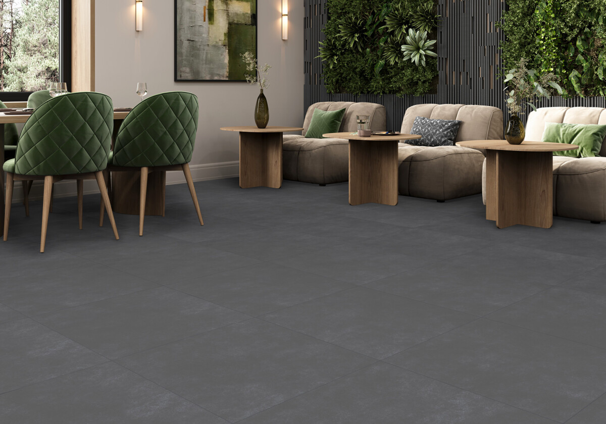 Delacora Life Cement Graphite Керамогранит 600 x 600 x 9.5 D60238M
