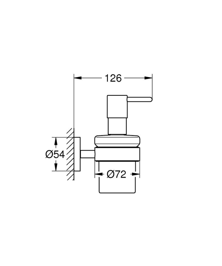 Grohe Essentials дозатор для жидкого мыла 40448001