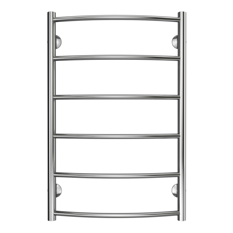 Полотенцесушитель водяной AZARIO VERONA 500/800 6 секций, нижнее/диагональное подключение, 1/2", хром (AZ04158)