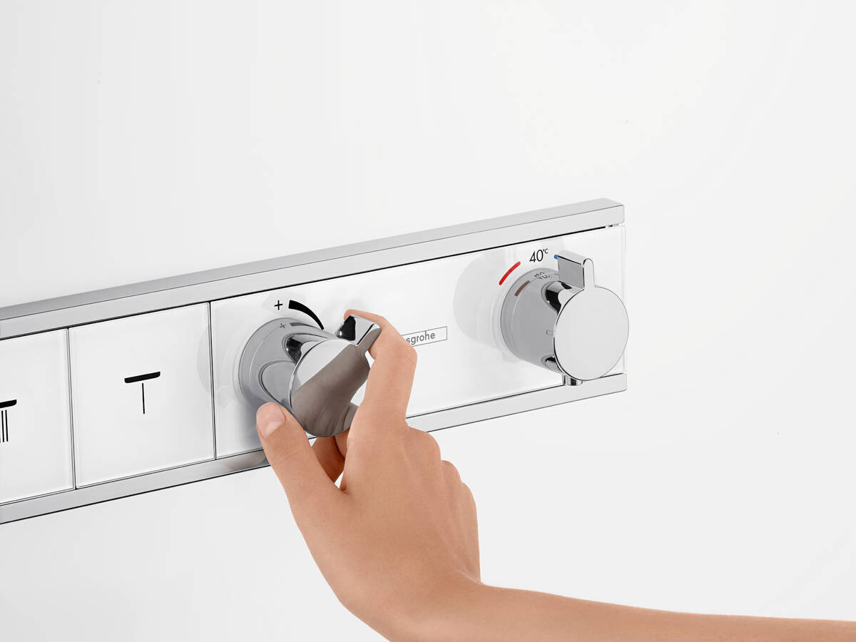 Hansgrohe RainSelect Термостат скрытого монтажа для 4 потребителей хром 15357000