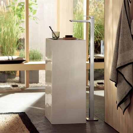 Hansgrohe 32530000S Set HG Metropol смеситель для раковины напольный (32530000+10452180) Хром