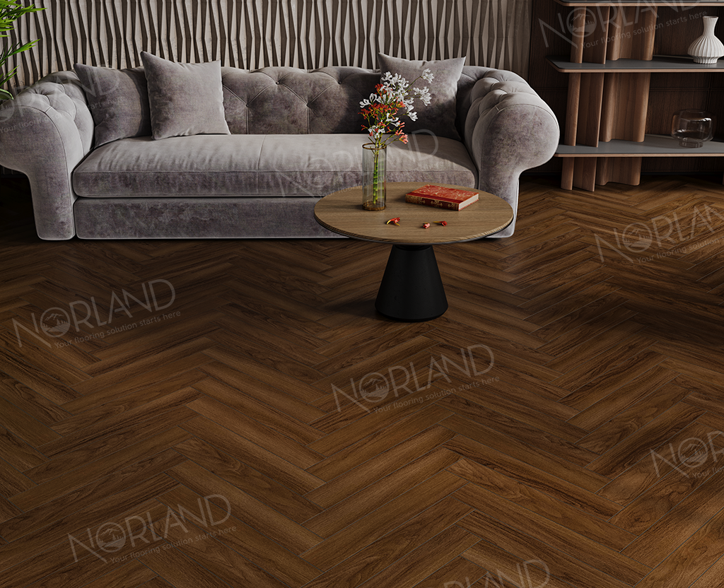 Ламинат Alpine Floor Norland Herringbone Elegant LF303-22 Дуб Треско 600х100х8 mm