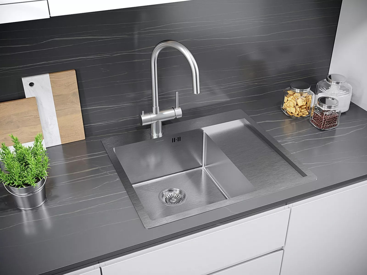 Кухонная мойка KRONER 59F PM225951-BSL