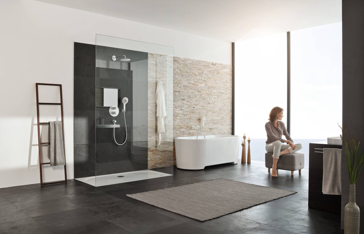 Grohe Eurodisk Joy 23431LS0 смеситель для ванны белый/хром