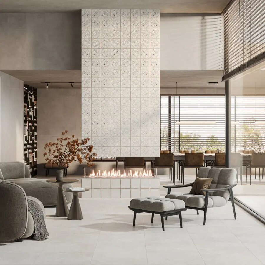 Керамическая плитка Декор Kerama Marazzi Прованс Валлорис 2 бежевый светлый матовый 20x20x0,69 KMD3STA097BN