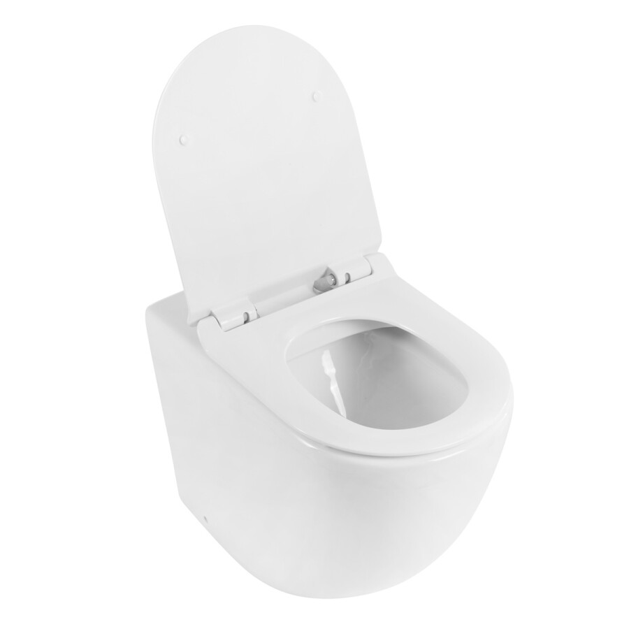 Унитаз приставной напольный BelBagno Sfera-r BB2141CBR/SC