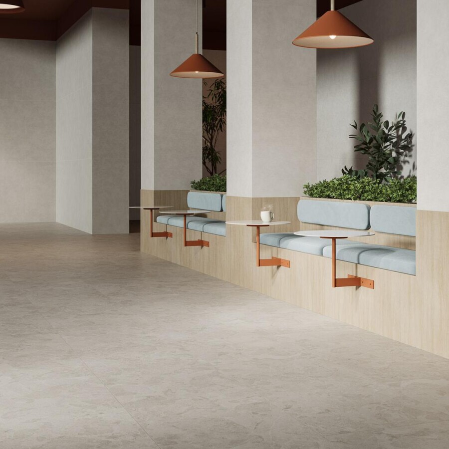 Керамический гранит Kerama Marazzi Прованс Сплит серый светлый матовый обрезной 60x60x0,8 KM6060G1231R8