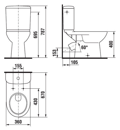 Jika Olymp 8226140002429 + 8932843000009 унитаз напольный