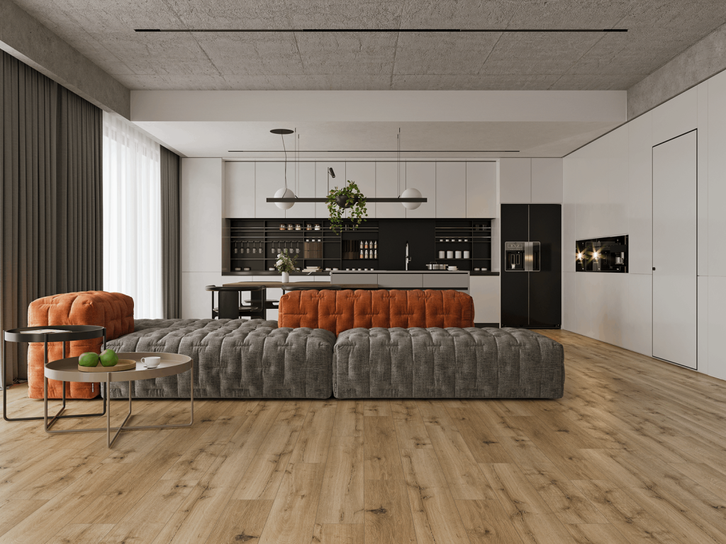 Alpine Floor Norland Lagom Parquet LVT Кварцвиниловая плитка Takara 1034-12 590 x 118 x 2 mm