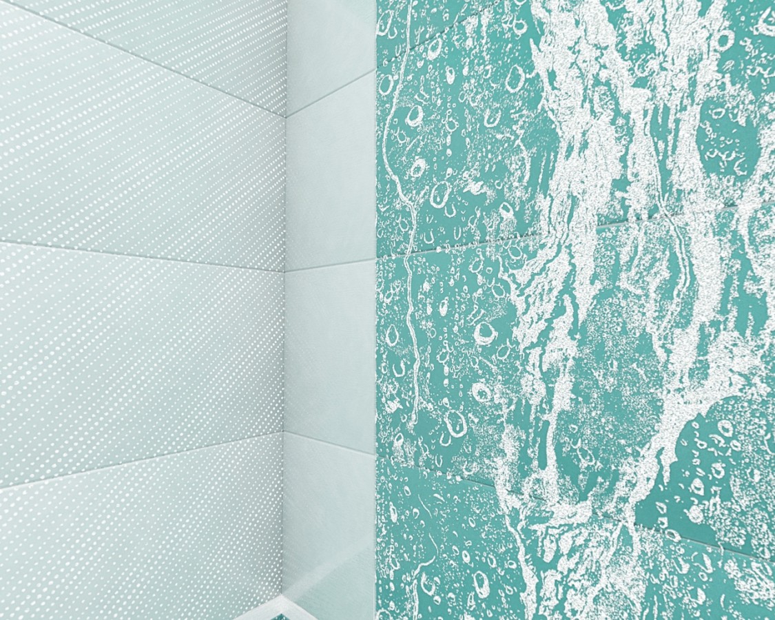 AltaCera Rainfall Confetti Aquamarine DW9CFT16 декор 25x50 см