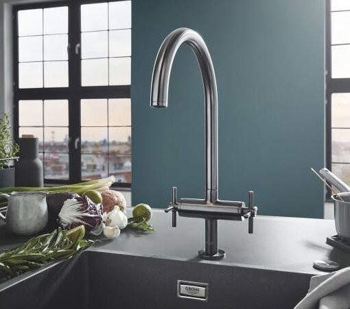 Grohe Atrio New 30362DC0 смеситель для кухни суперсталь