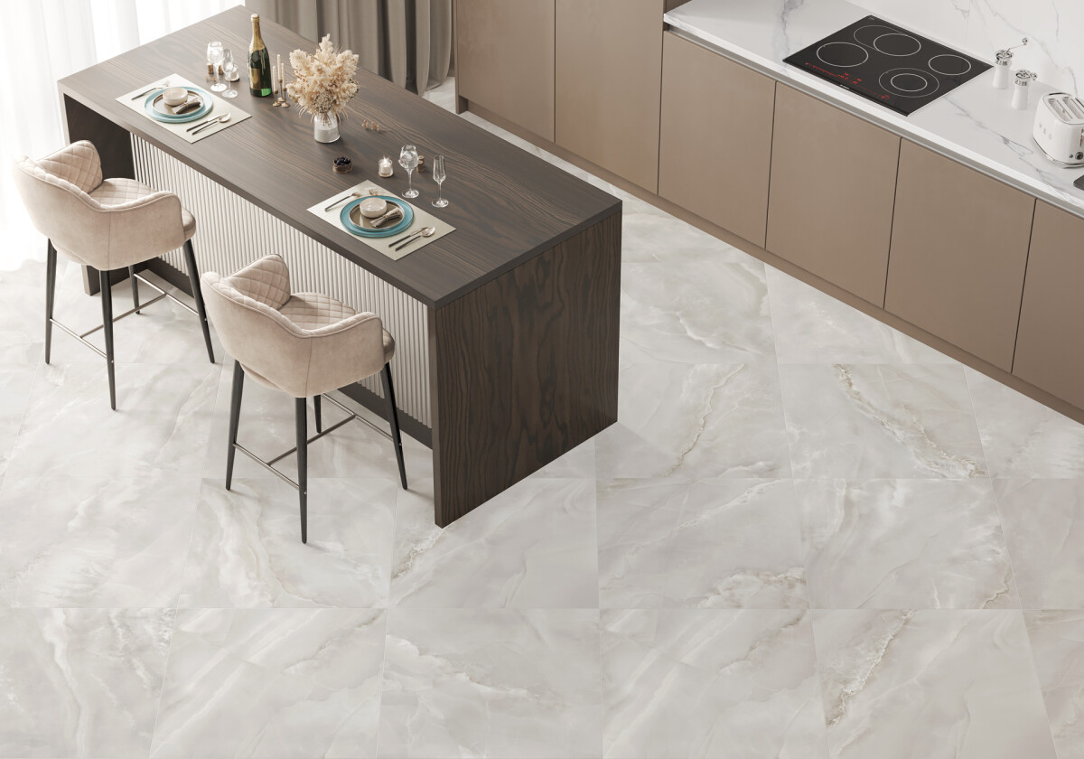Delacora Onyx Breez Gray Керамогранит 600 x 600 x 9.5 6060ONB15M
