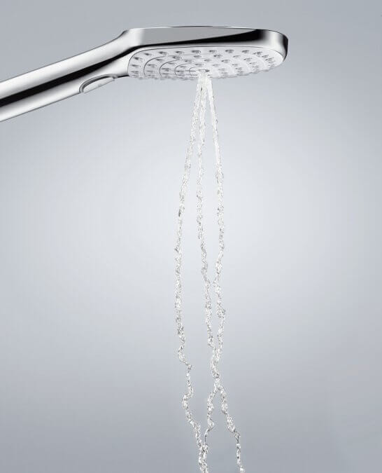 Hansgrohe Raindance Select E120 Air 3jet ручной душ хром-черный матовый 26520340