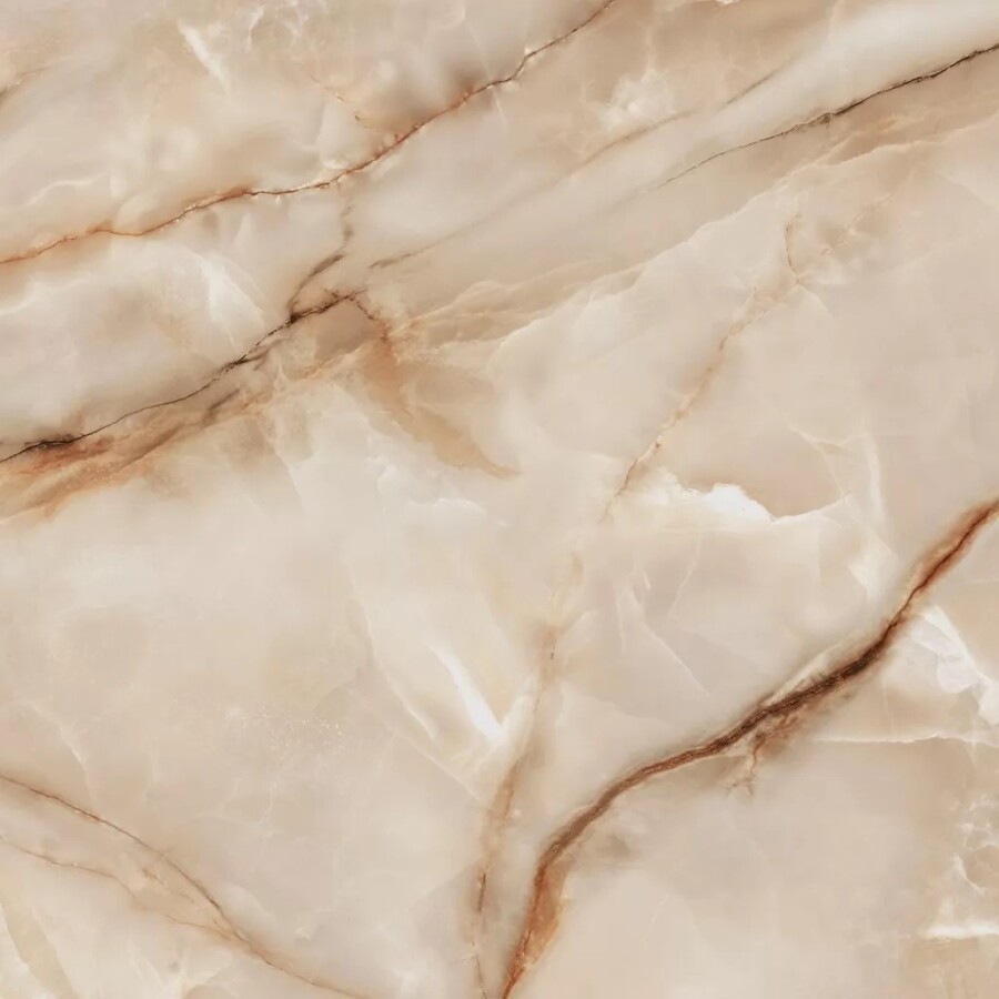 Керамогранит 6060ORO11P LCM Onyx Royal Latte Полированный 600 x 600 x 8 мм.