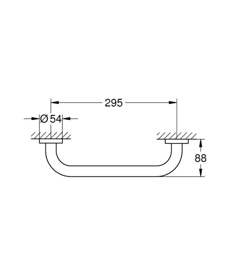 Grohe Essentials поручень для ванны 40421001