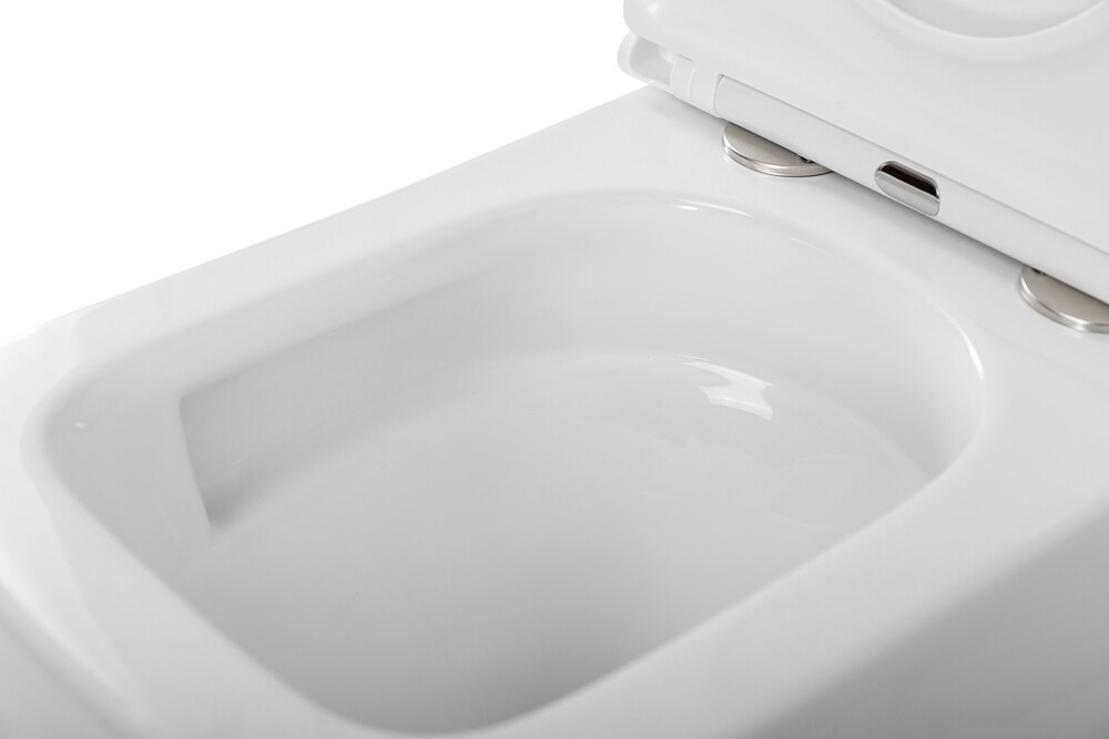Унитаз-компакт безободковый с сиденьем и смывом TORNADO BelBagno LUCE-TOR BB2197CP-TOR/SC BB2197T